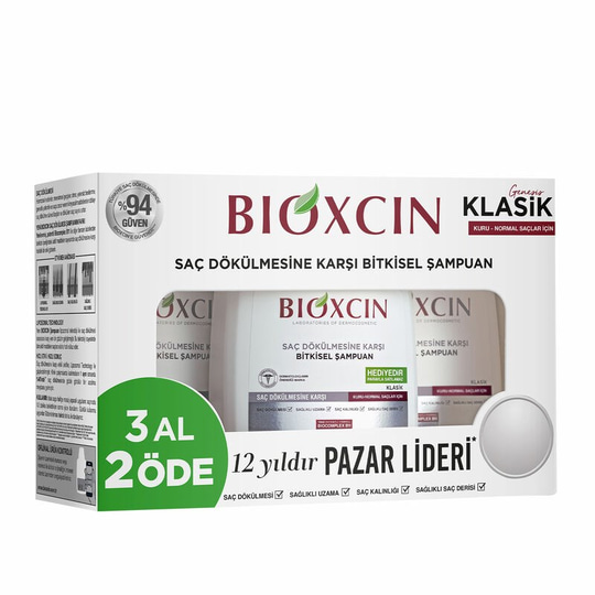 Bioxcin Genesis Kuru ve Normal Saçlar İçin Şampuan 300 ml - 3 Al 2 Öde