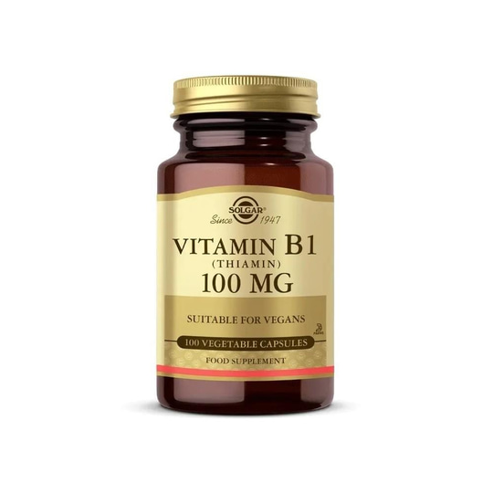 Solgar Vitamin B1 Thiamin 100 mg 100 Kapsül