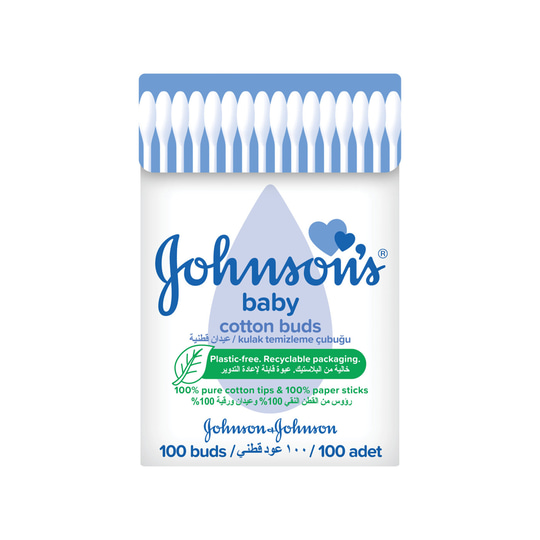 Johnson's Baby Kulak Temizleme Çubuğu 100'lü