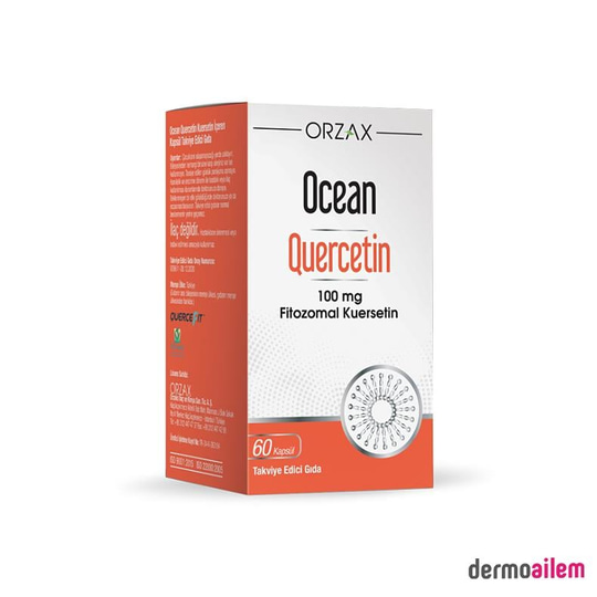 Orzax Ocean Quercetin 100 mg 60 Kapsül