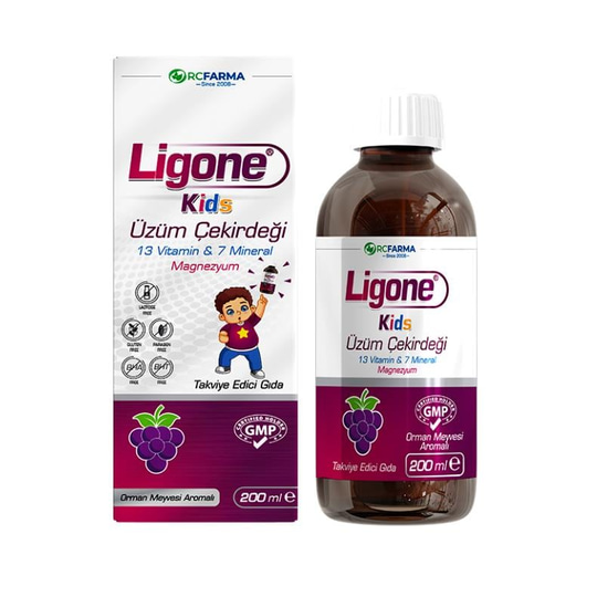 Ligone Kids Üzüm Çekirdeği Şurup 200 ml