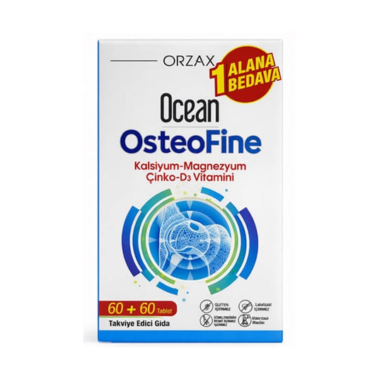 Orzax Ocean OsteoFine Takviye Edici Gıda 120 Tablet