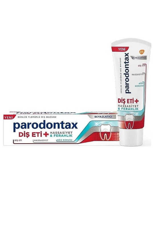 Parodontax Diş Eti Hassasiyet Ferahlık Beyazlatıcı Diş Macunu 75 ml