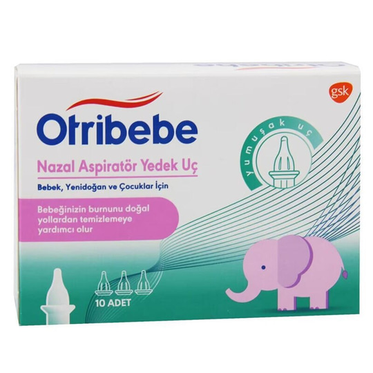 Otribebe Nazal Aspiratör Yedek Ucu 10lu
