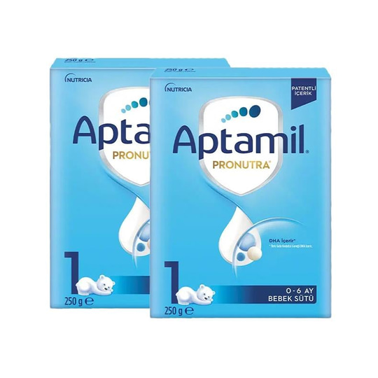 Aptamil 1 Pronutra Bebek Sütü 250 gr 2 Adet
