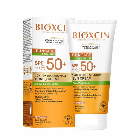 Bioxcin Sun Akneye Eğilimli Cilt Güneş Kremi SPF50+ 150 ml