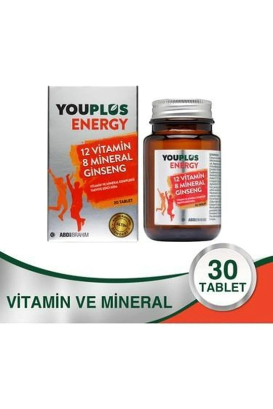 Youplus Energy Vitamin Mineral Kompleksi 30 Tablet