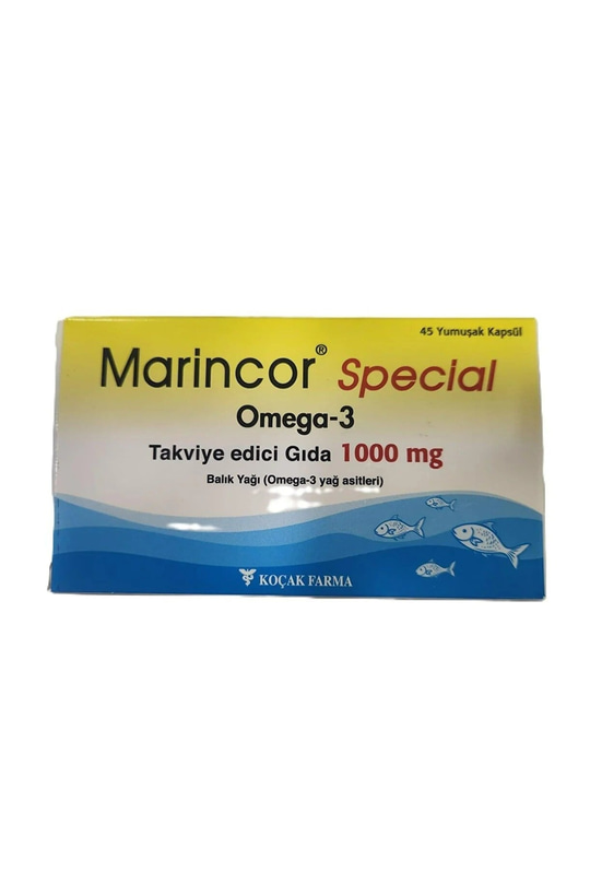 Marincor Special 1000 mg 45 Yumuşak Kapsül