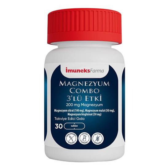 İmuneks Magnezyum Combo 3lü Etki 60 Tablet