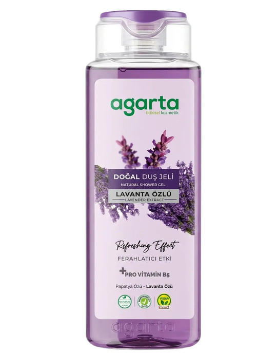 Agarta Lavanta Özlü Doğal Duş Jeli 400 ml