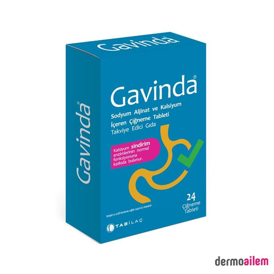Gavinda 24 Çiğneme Tableti