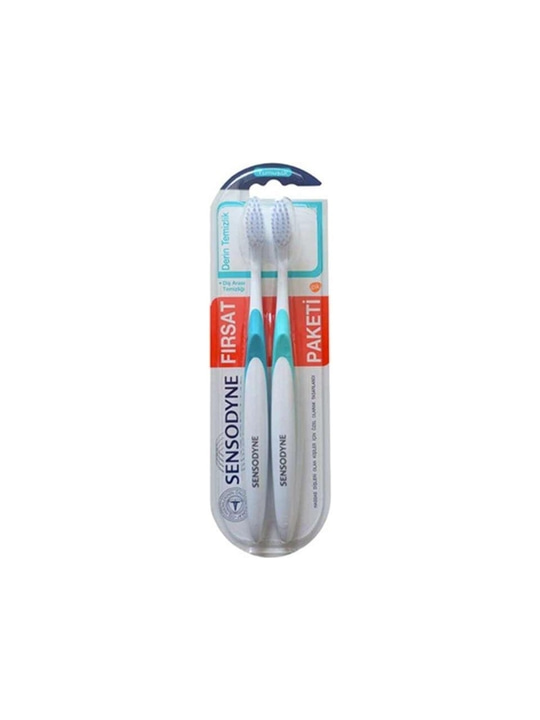 Sensodyne Derin Temizlik Diş Fırçası Yumuşak 1+1