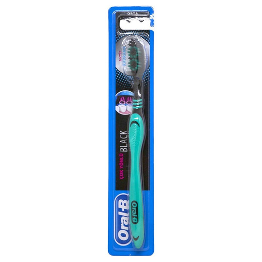 Oral-B Çok Yönlü Black Orta Diş Fırçası