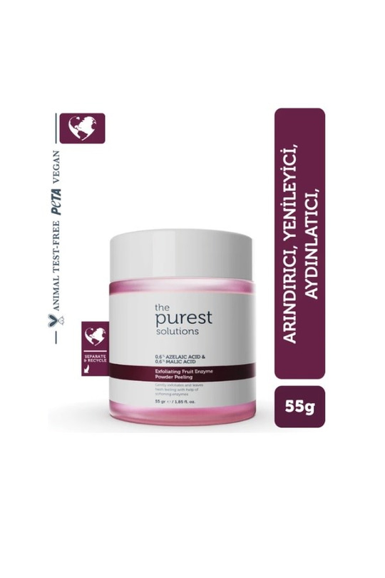 The Purest Solutions Fruit Enzyme Powder Exfoliator & Peeling 55 gr