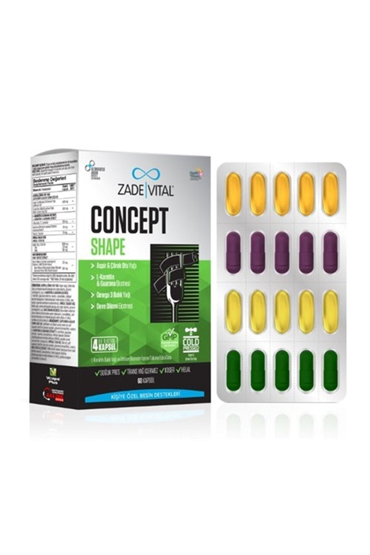 Zade Vital Concept Shape 60 Kapsül