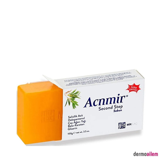 Cilt Temizleme ÜrünleriMİR İLAÇAcnmir Second Step Sabun 100 gr