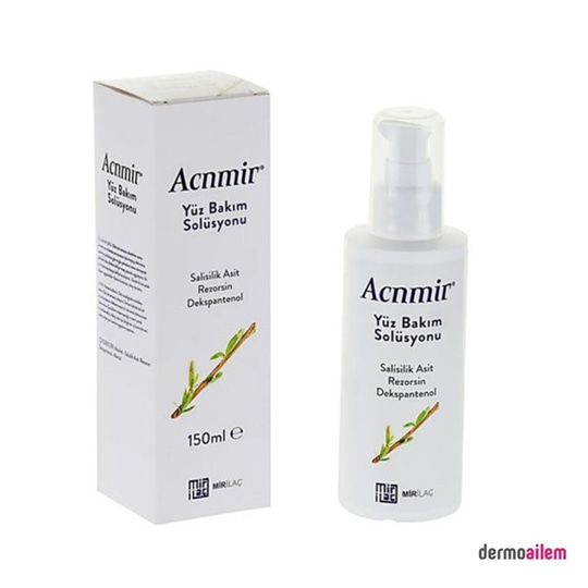 Cilt Temizleme ÜrünleriMİR İLAÇAcnmir Yüz Bakım Solüsyonu 150 ml