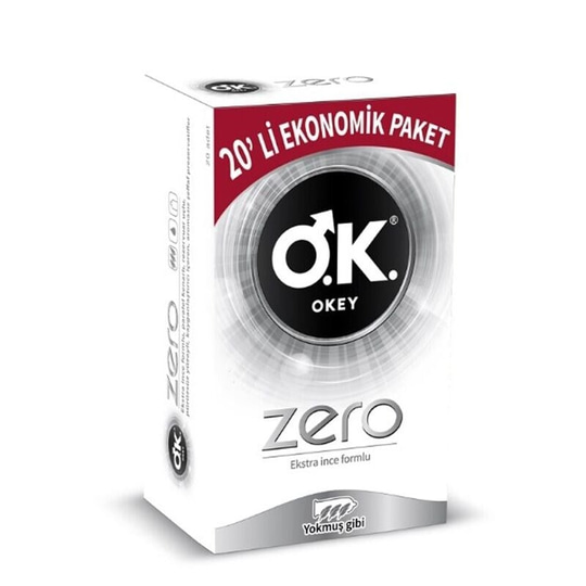 Okey Zero Ekonomik Prezervatif 20li