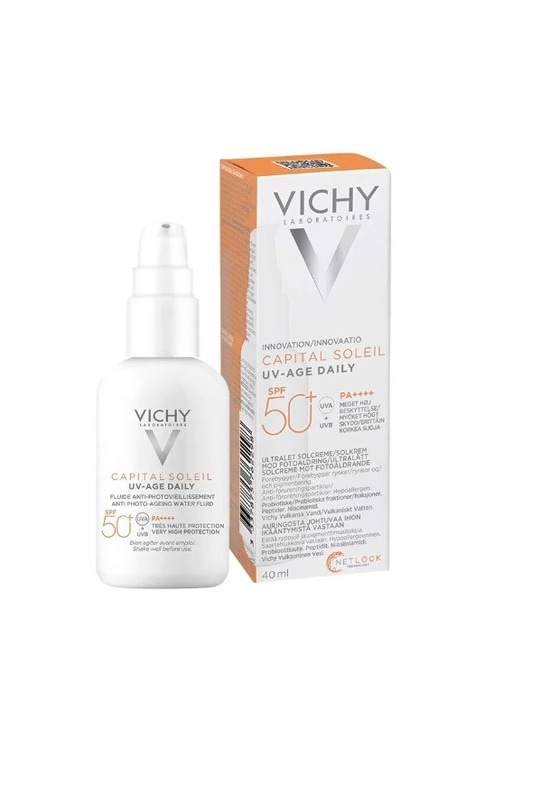 Vichy Capital Soleil UV Age DaVichy Capital Soleil UV Yaşlanma Karşıtı Güneş Kremi SPF 50ily SPF50+ 40 ml