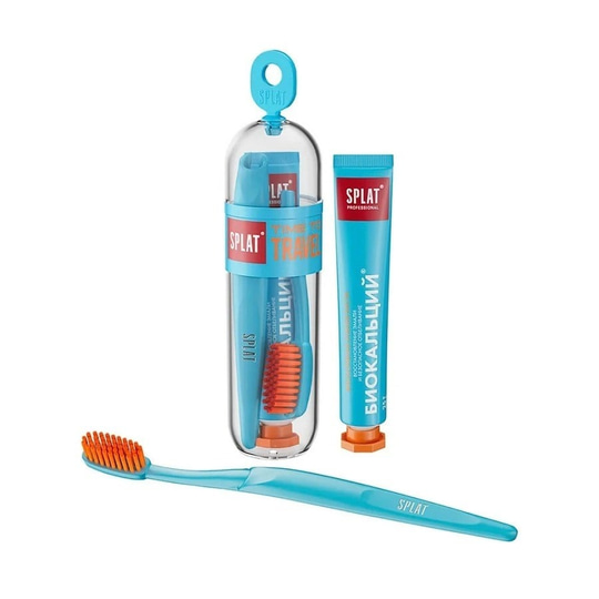 Splat Professional Biocalcium Seyahat Seti Diş Macunu 25 gr ve Diş Fırçası