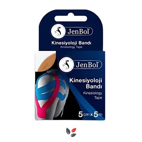 Jenbol Kinesiology Tape Ağrı Bandı 5 cm x 5 m - Ten Rengi