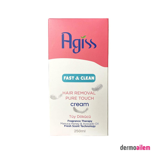 Tüy GidericilerAgissAgiss Fast Clean Tüy Dökücü Krem 250 ml Pompalı