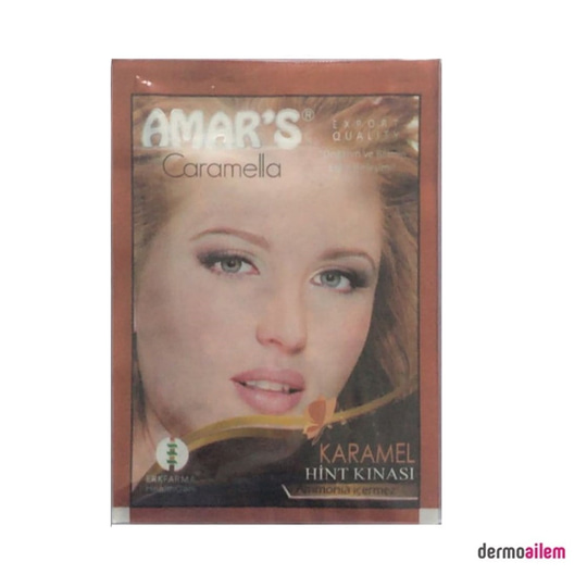 Saç BoyalarıAmar'sAmars Karamel Hint  Kınası 10 gr