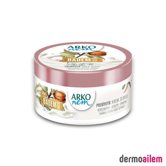Nemlendirici & OnarıcıArkoArko Nem Prebiyotik Krem Serisi Badem Sütü 250 ml