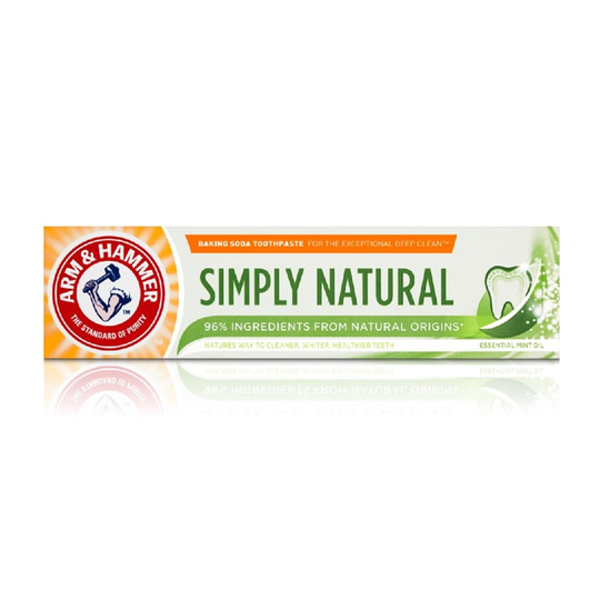 Diş MacunlarıArm&HammerArm&Hammer Simply Natural Doğal Kökenli Beyazlatıcı Diş Macunu 75 ml