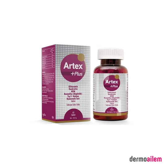 Takviye Edici GıdalarVitamaksArtex Plus 60 Tablet