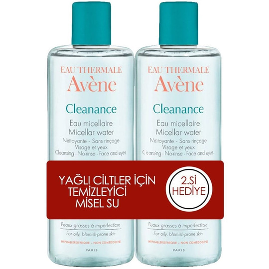 Cilt Temizleme ÜrünleriAveneAvene Cleanance Eau Micellaire 400 ml - İkincisi Hediye