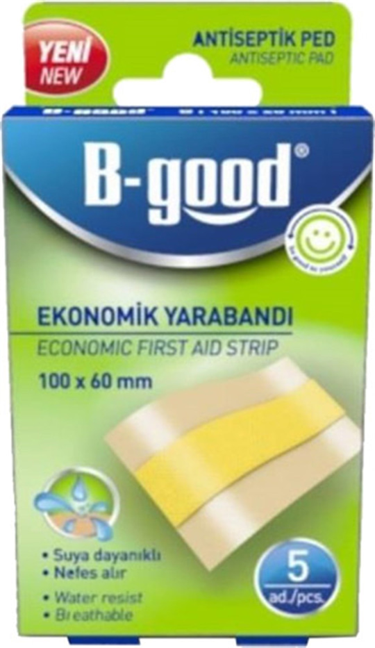 BantlarB-GoodB-Good Ekonomik 100mm x 60mm 5'li Yara Bandı