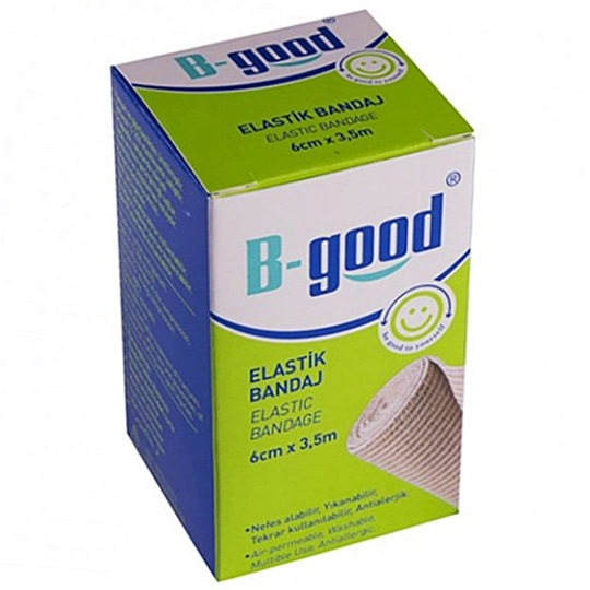 BantlarB-GoodB-Good Elastik Bandaj 6 cm x 3,5 m