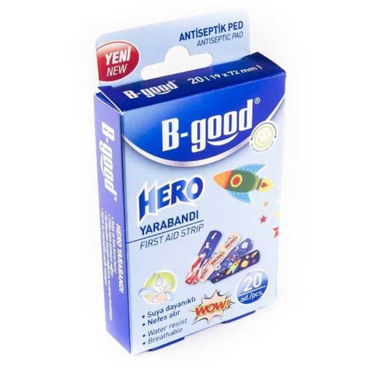 BantlarB-GoodB-Good Hero Yara Bandı 20 Adet