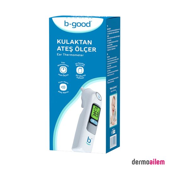 Ateş ÖlçerB-GoodB-Good Kulaktan Ateş Ölçer Pilli