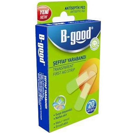 BantlarB-GoodB-Good Şeffaf Yara Bandı 20'li