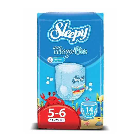 Sleepy Mayo Külot Bez 5-6 Numara Junior 14 Adet