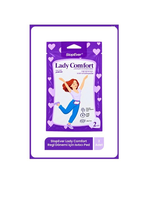 StopEver Lady Comfort Regl Ağrıları İçin Isıtıcı Ped