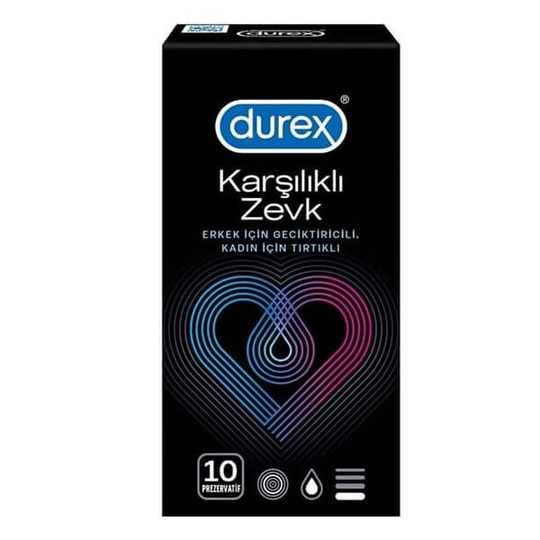 Durex Karşılıklı Zevk Prezervatif 10lu