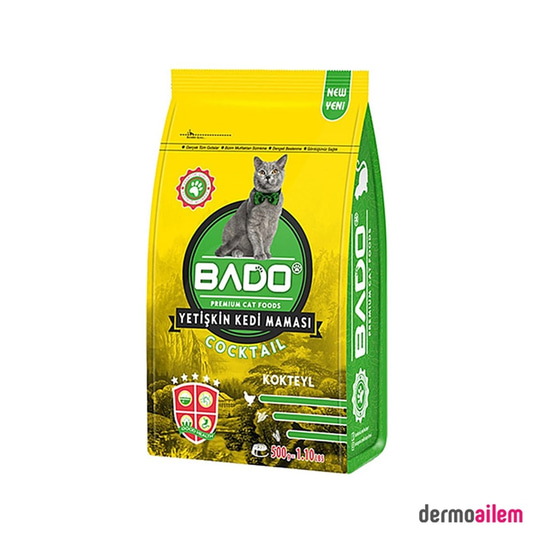 Kedi Kuru MamalarıBadoBado Kokteyl Yetişkin Kedi Maması 500 Gr