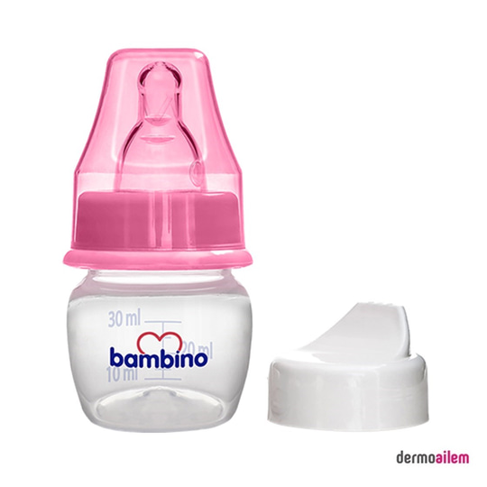 Biberon & Emzik & OyuncakBambinoBambino Mini Alıştırma Seti PP Pembe