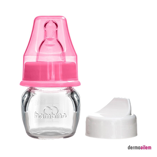 Biberon & Emzik & OyuncakBambinoBambino Mini Cam Alıştırma Seti Pembe