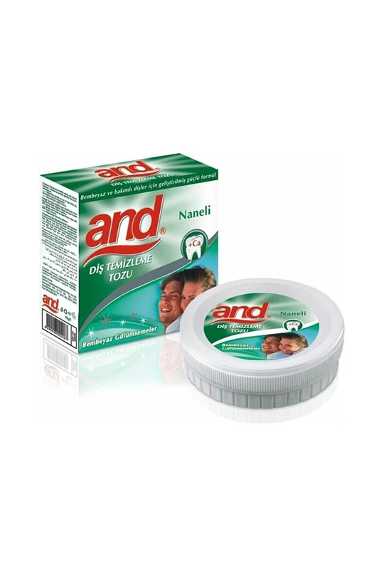 And Diş Parlatma Tozu Naneli 40 gr