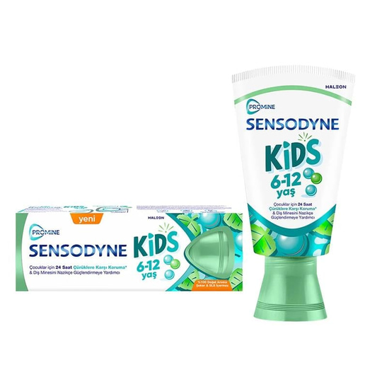 Sensodyne Promine 6-12 Yaş 50 ml Florürlü Çocuk Diş Macunu