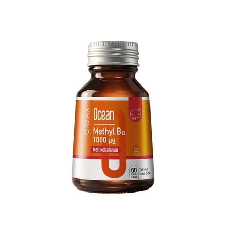 Ocean Methyl B12 1000 mcg 60 Dilaltı Tablet