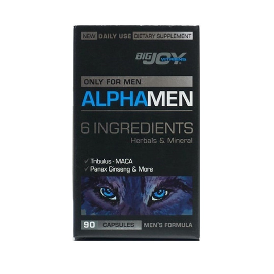 Takviye Edici GıdalarSuda VitaminBigJoy Vitamins Alphamen 90 Kapsül