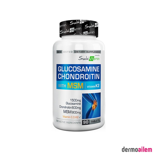 Takviye Edici GıdalarBigjoyBigjoy Vitamins Glucosamine Chondroitin MSM 90 Tablet
