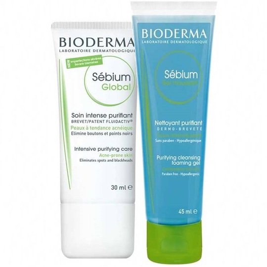 Cilt BakımıBiodermaBioderma Sebium Global 30 ml + Sebium Foaming Gel 45 ml