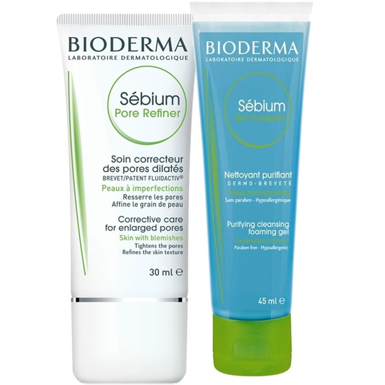 Cilt BakımıBiodermaBioderma Sebium Pore Refiner 30 ml + Sebium Foaming Gel 45 ml