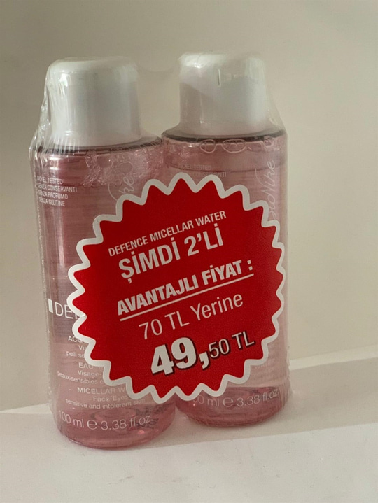 Cilt Temizleme ÜrünleriBioNikeBioNike Defence Micellar Water 100 ml 2 Li Kampanya